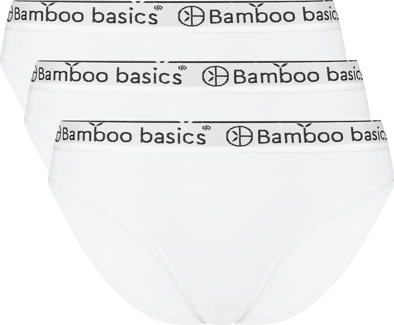 Bamboo Basics Slip Yara met Bamboe (set van 3) Wit