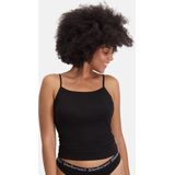 Bamboo Basics - Vera - Dames Onderhemd - Zwart - 2-pak Spaghetti Hemden