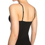 Bamboo Basics - Vera - Dames Onderhemd - Zwart - 2-pak Spaghetti Hemden