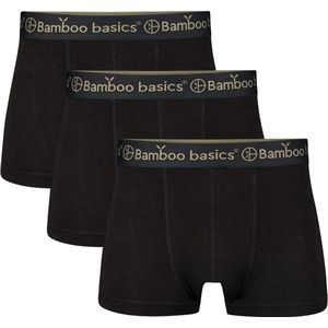Bamboo Basics - Heren Boxers - Zwart - Bamboe Viscose, Organisch Katoen
