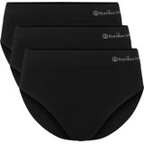 Bamboo Basics - Seamless Full Briefs Belle - 3-Pack - Zwart