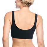 Bamboo Basics Voorgevormde Naadloze Bh Top Fleur met Bamboe Zwart