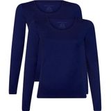 T-Shirt Bamboo Basics Women Lara Navy 