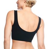 Bamboo Basics - Naadloze Bh - Zwart - Bamboe Viscose