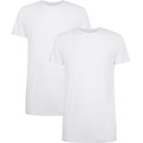 Bamboo Basics - Extra Lange T-shirt - Zwart - Bamboe Viscose en Katoen - 2-Pack
