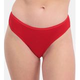 Ondergoed Bamboo Basics Women Julia Red (3-Delig)-L