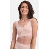 Bamboo Basics Niet-voorgevormde Naadloze Bh Top Nova met Bamboe (set van 2) Zwart