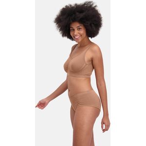 Bamboo Basics - Sophie - Huidskleur - 2-pack Naadloos Ondergoed - Dames Hipster
