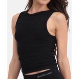 Bamboo Basics - River - Bamboe Tank Top - Zwart - Multipack 2 stuks