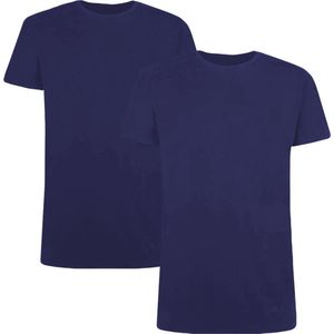 Bamboo Basics Ondershirt Ruben met Bamboe (set van 2) Donkerblauw