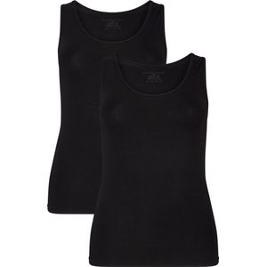Bamboo Basics - Top - Zwart - Bamboe Viscose/Organisch Katoen