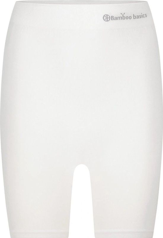 Bamboo Basics Biker short - Naadloos - Suze - Broekje voor onder jurk - Wit