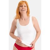 Bamboo Basics - Anna - Extra Lange Hemden - Wit en Zwart - Dames Onderhemd