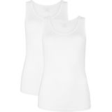 Bamboo Basics - Anna - Extra Lange Hemden - Wit en Zwart - Dames Onderhemd