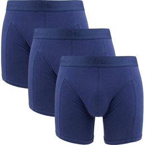 Bamboo Basics Rico - Bamboe Boxershorts Heren - Multipack 3 Stuks - Navy