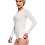 Bamboo Basics - Lara - Lange Dames Ondershirts - Wit - 2-pak - Lange Mouw