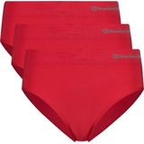 Bamboo Basics - Belle - Dames Slips - Rood - 3-pak - Naadloos