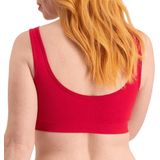 SCHIESSER Long Life Soft slip (1-pack) - heren supermini rood-zwart gestreept