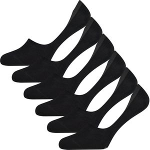 Bamboo Basics - Mika - Onzichtbare Sokken - Zwart - 3-pack