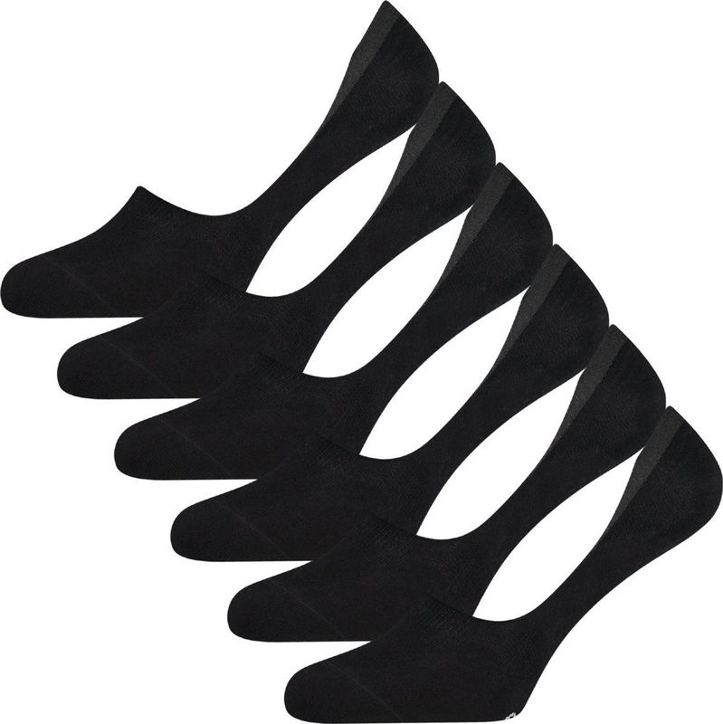 Bamboo Basics - Mika - Onzichtbare Sokken - Zwart - 3-pack