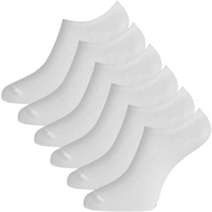 Bamboo Basics Footies Giftbox - 6 Paar Witte Unisex Sokken