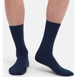 Bamboo Basics - Naadloze Multipack - Unisex Sokken - Blauw - 10-paar