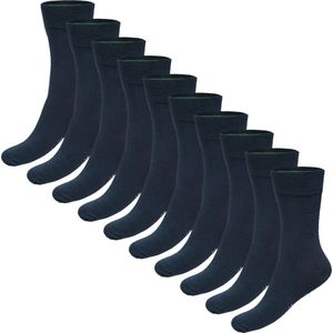 Bamboo Basics Sokken Giftbox - 10 Paar Unisex in Blauw