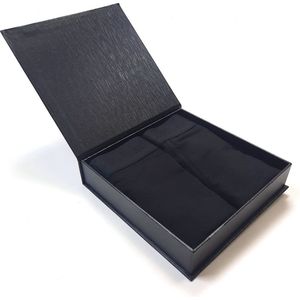 Bamboo Basics Heren Bamboe Giftpack Boxershorts Rico (2-pack) - Zwart - Ondergoed Heren - Boxershort Heren Lange pijp - Maat S