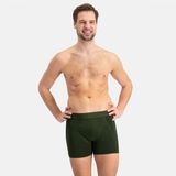 Bamboo Basics - Giftpack - 2 Boxershorts - Zwart - Army - Bamboe