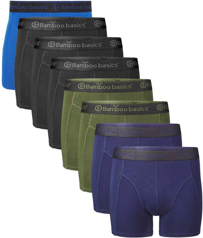 Bamboo Basics - 8-pak - Heren Boxershorts - Hypoallergeen - Anti-bacterieel - Ademend