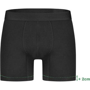 Bamboo Basics - Jack - Boxershort - Zwart - 3-pack - Lange Pijp