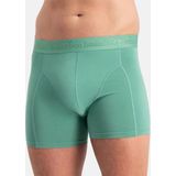 Bamboo Basics - Boxershorts - Zwart - Petrol - Lichtgroen - 3-pack - Lange Pijp