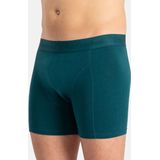 Bamboo Basics - Boxershorts - Zwart - Petrol - Lichtgroen - 3-pack - Lange Pijp