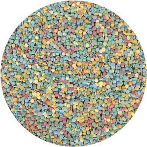 BrandNewCake® Eetbare Taart Mini Confetti Rondjes Ø4mm 500gr - Taartdecoratie Sprinkles - Strooisel - Taartversiering
