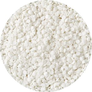 BrandNewCake® Eetbare Taart Mini Confetti Rondjes Wit Ø4mm 500gr - Taartdecoratie Sprinkles - Strooisel - Taartversiering
