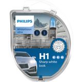 Philips - Automotive 12258WVUSM Halogen Leuchtmittel WhiteVision Ultra H1 55 w 12 v