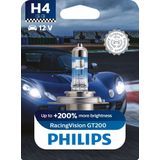 Lamp Halogeen PHILIPS H4 RacingVision GT200 12V, 60/55W