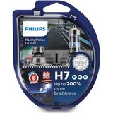 Philips - 12972Rgts2 - Racing Vision GT200 - H7 - 2 Stuks - Helder Licht