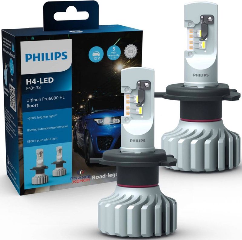 Philips - Ultinon Pro6000 - LED Verlichting - Wit - 12V