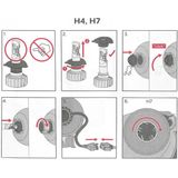 Philips - Ultinon Pro5100 - Led H7 - Wit - 5800K