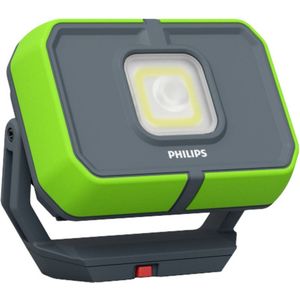 Philips - Xperion 3000 - Flood Schijnwerper - LED - 10 W - Oplaadbare Accu