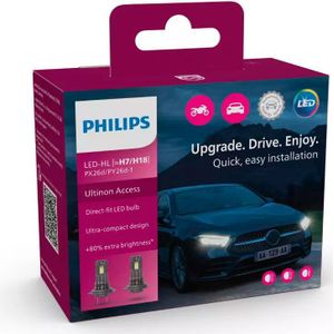 Philips - Ultinon Access - LED Autoverlichting - Wit - Energiezuinig