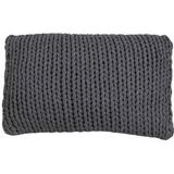 Kussenhoezen - Katoen - Grijs - Set van 2