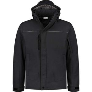 Softshell Jacket - Stockholm - Zwart - 3-Laags Softshellmateriaal