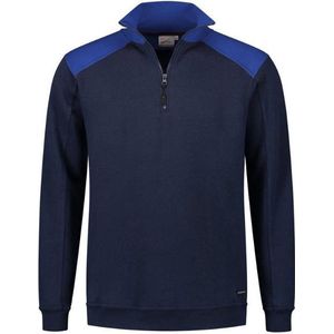 Santino Tokyo Zipsweater Real Navy / Royal Blue maat S