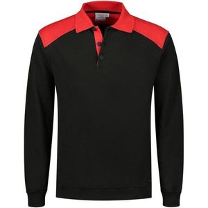 Santino Tokyo Zipsweater Black / Red maat S