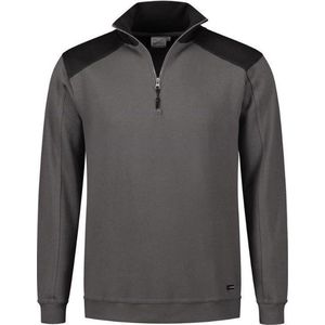 Santino Tokyo Zipsweater Graphite / Black maat S