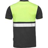 Santino Hivis t-shirt Hannover - 120149 - navy fluor geel