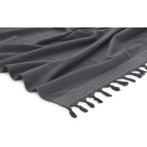 Walra Hamamdoek Soft Cotton - 100x180 - 100% Katoen - Antraciet