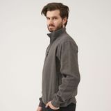 Santino - Roswell Zipsweater - Black - Katoen